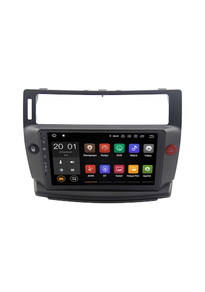Citroen C4 2004-2010 2 Gb Ram 16 Hafıza Navigasyon Muultımedya Tv