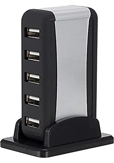 7 Port Usb Çoklayıcı - Adaptörlü Pc Notebook Usb Dağıtıcı