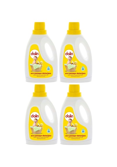 Çamaşır Deterjanı 1500ml Klasik 4 Lü Set Diğer