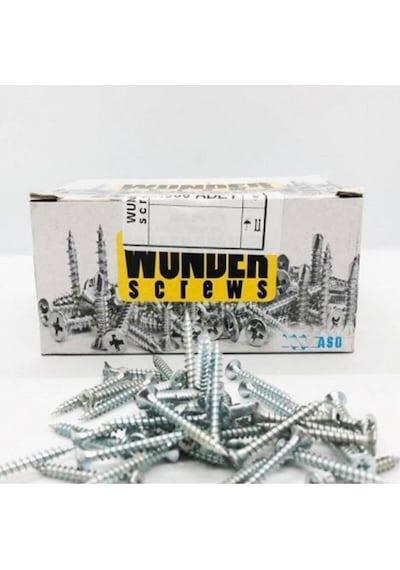 Sunta Vidası 3.5x25 1000 Adet Krom