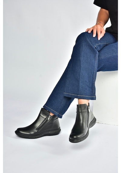 Fox Shoes V398577603 Siyah Hakiki Deri Kadın Bot Siyah-hakiki Deri Fox Shoes V398577603 Siyah Hakiki Deri Kadın Bot Siyah-hakiki Deri