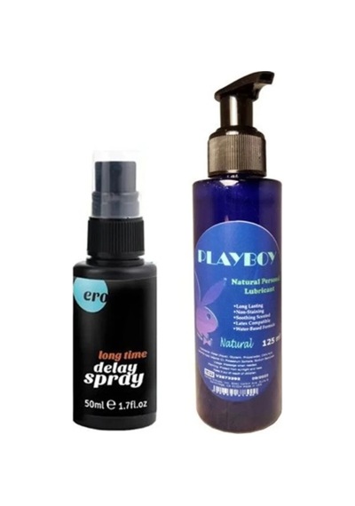 Muzice Ero Long Time Spray For Men 50ml Erkeklere Özel Sprey + Muzice 125ml Lubricant Gel