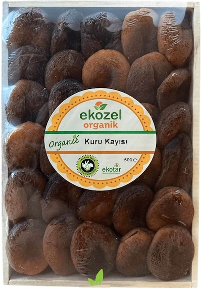 Ekozel Organik Kuru Kayısı 500 G