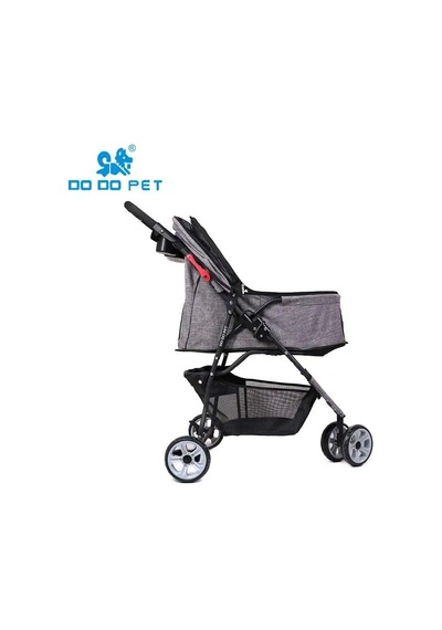 Do Do Pet Üç Tekerlekli Katlanabilir Küçük Irk Kedi Köpek Arabası 15 KG