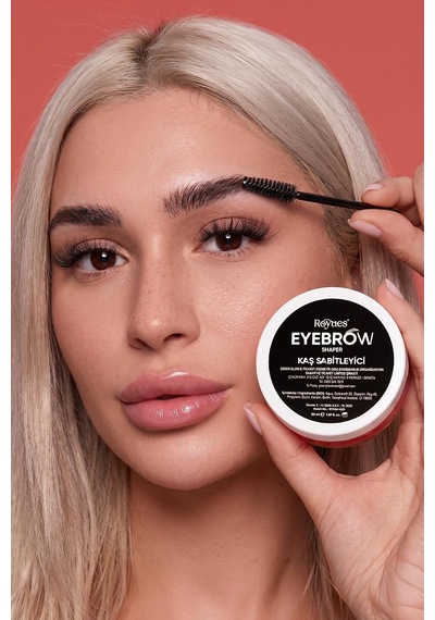 Kaş Sabitleyici Wax Jel 50ml - Uzun Süre Kalıcı, Şekillendirici, Şeffaf Formül Çok Renkli