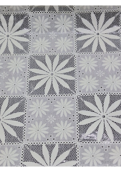 Pvc Küpür Dantel Raf Ve Dolap Örtüsü Runner Beyaz Kprhp014w 50 X 400