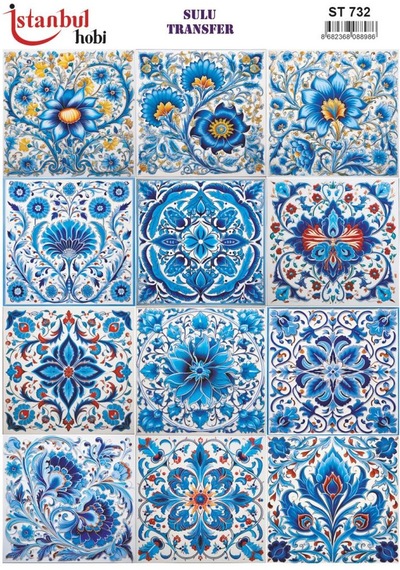 Sulu Transfer Kağıdı 25x35cm St-733