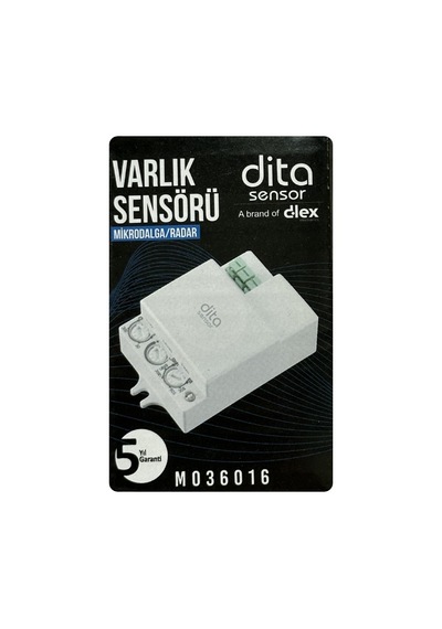 Dita Sensör Dita Mo36016 Mikrodalga / Radar Asma Tavan Içi 360 Varlık Sensörü