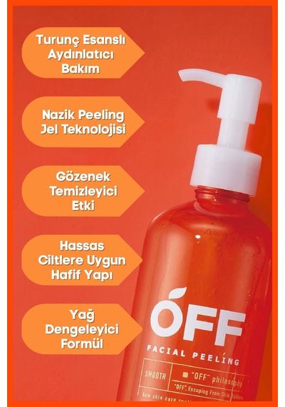 Cosmetex Roland Kankitsu Ohji Off Narenciye Özlü Arındırıcı Peeling Jeli