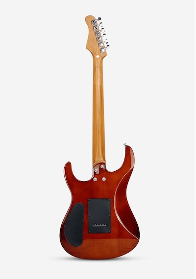 Luxars S-g37-t Shb Hh Elektro Gitar Spalted Honey Burst