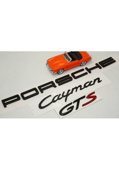 Porsche Cayman Gts Bagaj 3M 3D Abs Yazı Logo Amblem Seti (549166207)