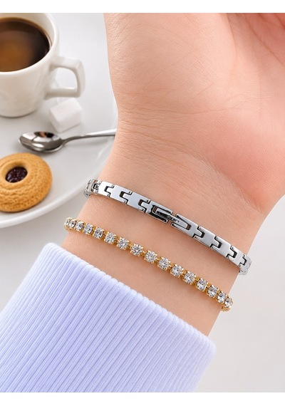 Dkny 2 Yıl Garantili 3 Atm Suya Dayanıklı Kararma Renk Atma Yapmaz Kadın Kol Saati+bileklik Dl02l0625 Gümüş - Altın Dkny 2 Yıl Garantili 3 Atm Suya Dayanıklı Kararma Renk Atma Yapmaz Kadın Kol Saati+bileklik Dl02l0625 Gümüş - Altın