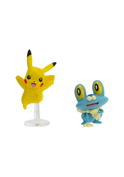 Pokemon Battle 2'li Figür Seti - Pikachu Ve Froakie Pkw4071