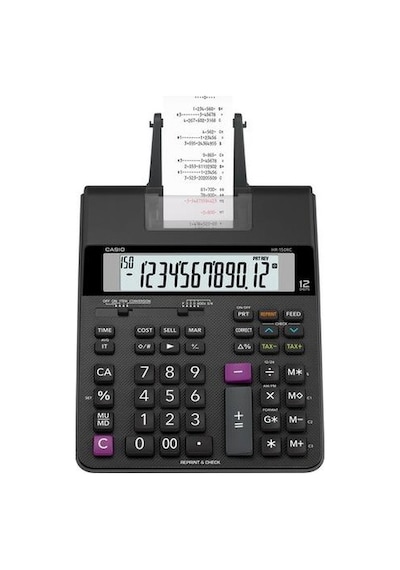 Casio Hr-150Rc-Dc Şeritli Hesap Makinesi