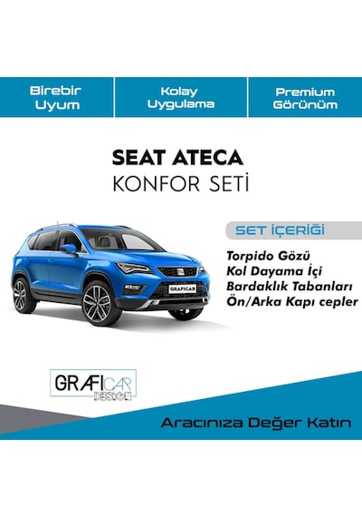 Seat Ateca Konfor Seti - Araç Içi Ses  Kumaş Kaplama