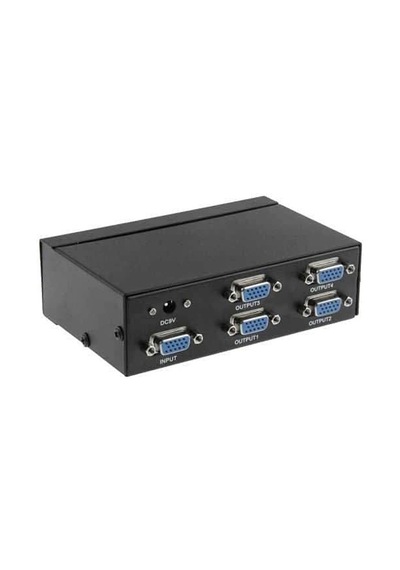 4 Port Vga Splitter Vga Çoğaltıcı Vga 4 Vga Çoklayıcı 200mhz