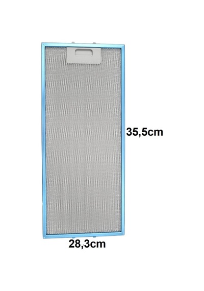 P 40 Ankastre Davlumbaz Aspiratör Alüminyum Yağ Süzgeç Tel Kaset Filtre 28,3x35,5