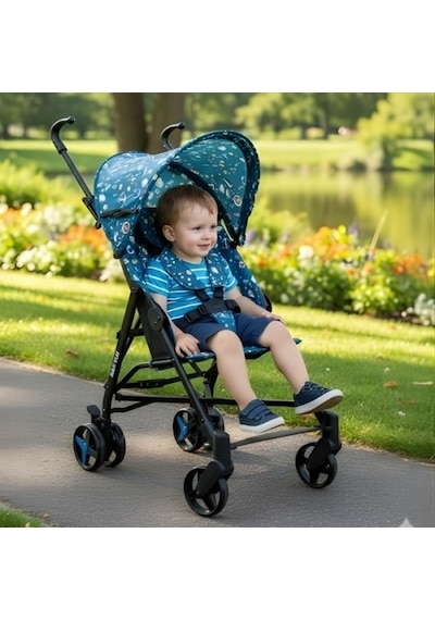 Maxi Taxi Cosmos Baston Bebek Arabası -mavi MAXITAXI.088