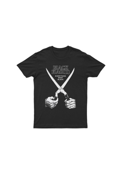 Startmore Adrift Black Flag Unisex Tişört T-shirt Bet4484 Siyah