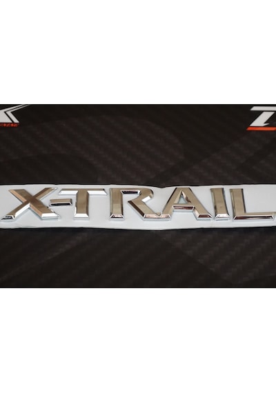 Nissan x-Trail Krom 3M 3D Abs Bagaj Yazı Logo Amblem