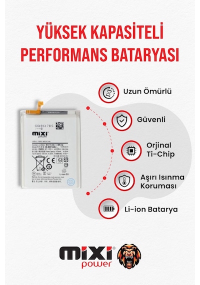 Samsung Galaxy Note 10 Plus Uyumlu Tam Kapasite Batarya