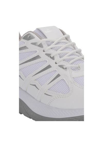 Slazenger Emeka Kadın Beyaz / Gri Koşu & Yürüyüş Spor Ayakkabısı