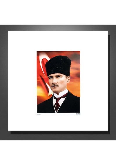 10 Adet Mustafa Kemal Atatürk Poster A4 Poster Ebat: 29,7 Cm X 21 Cm