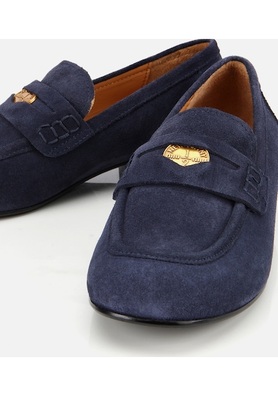 Hotiç Kadın Süet Deri Lacivert Klasik Loafer 01ayh312950a680 01ayh312950a680