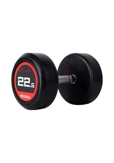 313 Spor 22.5 KG Kauçuk Kaplı Olimpik Dambıl - 1 Adet