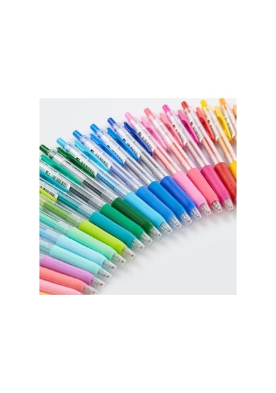Zebra Sarasa Pvc Clip Jel Kalem 0.7 Mm, 20li 165-Koyu Yeşil