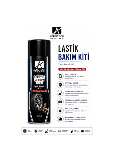 Aerotech Lastik Tamir Kiti 400 Ml
