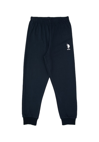 U.S. Polo Assn. Erkek Çocuk Beyaz Pijama Takımı 50318565-VR013