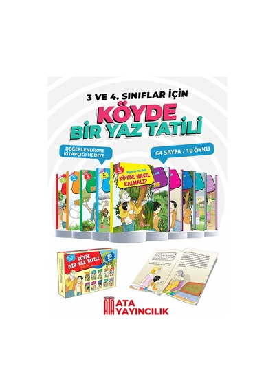 Ata Yayıncılık Köyde Bir Yaz Tatili Öykü Dizisi (3. Sınıflar)