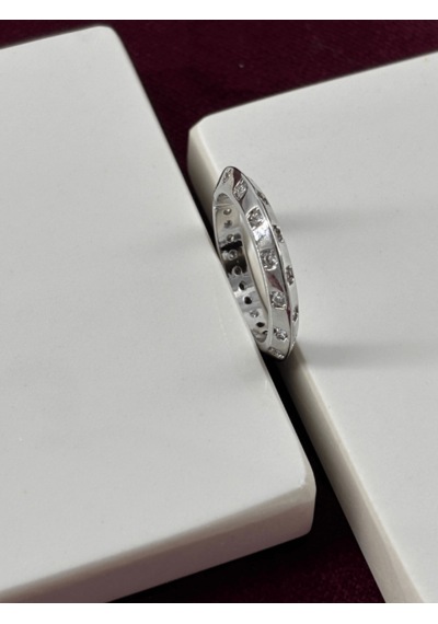 Küçük Taşlı Silver Yüzük Silver
