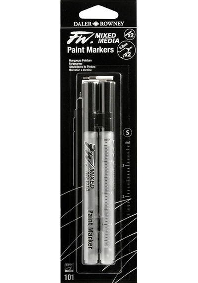 Dr Fw Mixed Media Paint Marker Sets 101 0.8 Mm Teknik Uç S
