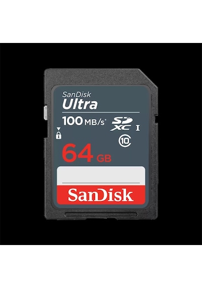 64gb Sandısk Ultra Sdxc 100mb/s Sdsdunr-064g-gn3ın