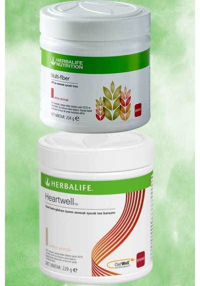 Herbalife Multi-fiber Ve Heartwell 2 Lisi