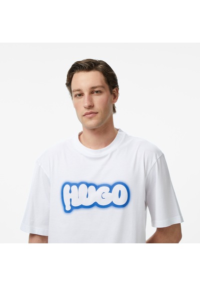 Hugo Nulibax Erkek Beyaz T-shirt 50549155 2800324