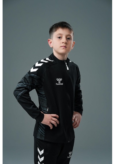 Hummel Line Kamp Eşofman Üstü Siyah Çocuk
