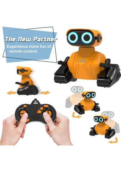 Remoking Rc Robot Çocuk Oyuncağı, Ses Ve Işıklı Uzaktan Kumandalı Robot Akıllı Oyuncaklar Kod 003673