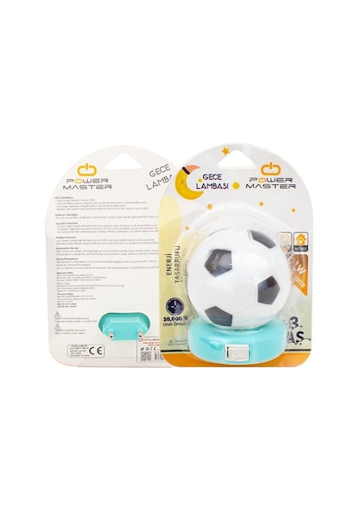 Powermaster Pm-4436 Siyah Beyaz Gece Lambası Diğer