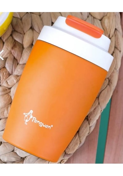 Penguen 3047 Termos Turuncu Kahve Kupa 400ml Turuncu