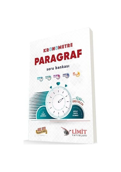 Kronometre Paragraf Soru Bankası Limit Yayınları Kronometre Paragraf Soru Bankası Limit Yayınları