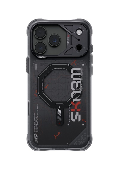 İphone 18 Pro Uyumlu Kılıf M-safe Şarj Özellikli Skinarma Sonar Kapak Siyah