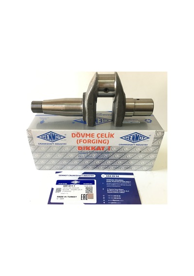Pancar Motor E89 9,5/11,5HP Krank Mili Genmot (Dövme Çelik)