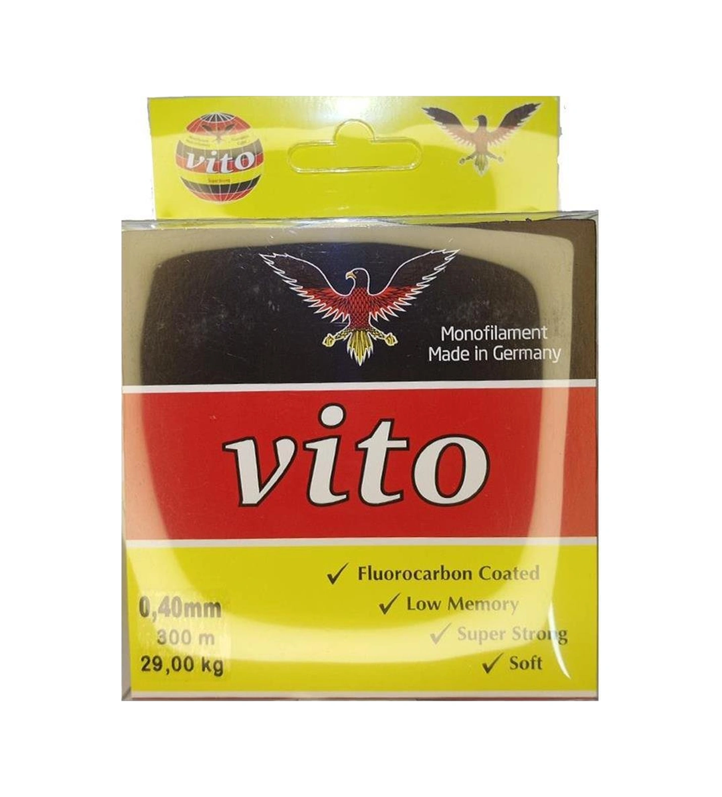 Vito 160 Mt Fluorocarbon Coated Misina Clear 0.18