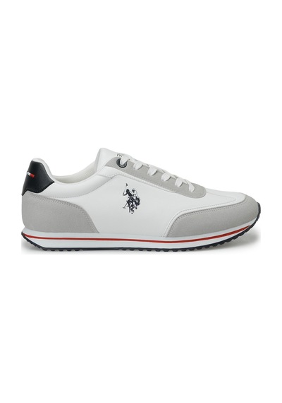 U.S. Polo Assn. U.s. Polo Assn. Basmat Beyaz Erkek Sneaker 000000000102695767