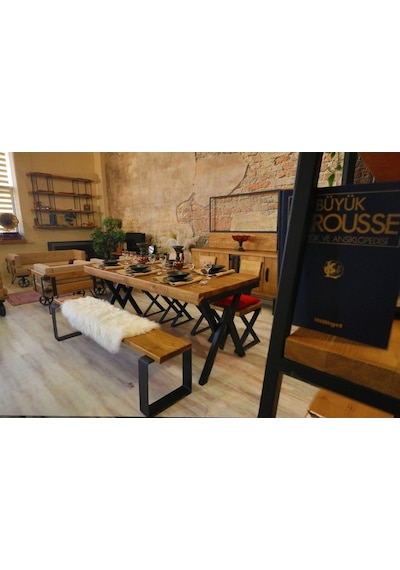Ntconcept Masif Ağaç Yemek Ve Toplantı Masası