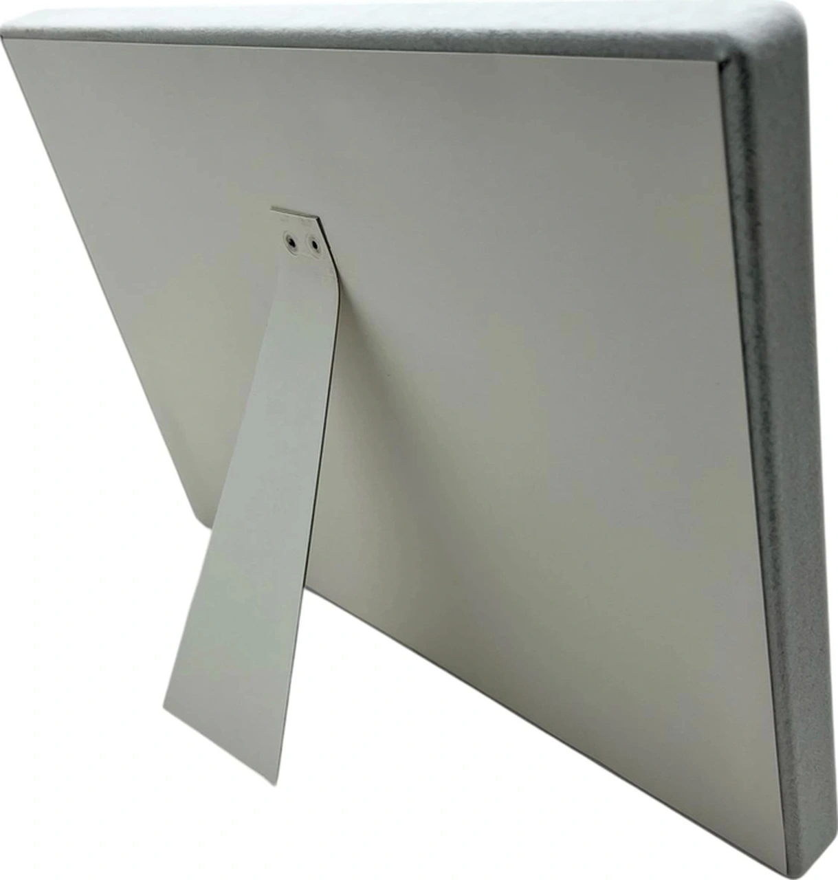 Süet Kumaş Gri 34-24 Cm Ayaklı 18 Pedli Kolye Tabla Stand
