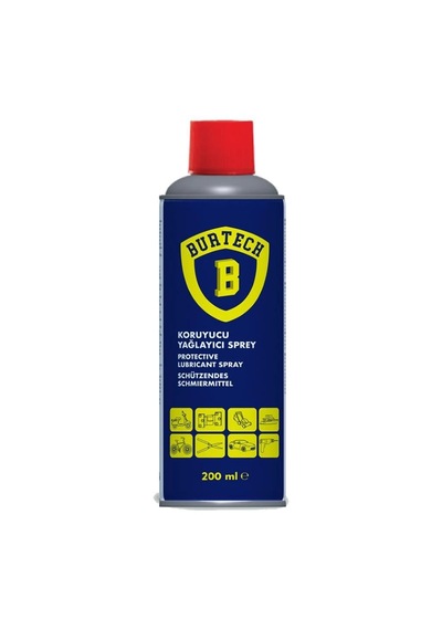 Burtech Koruyucu Yağlayıcı Sprey 200ml